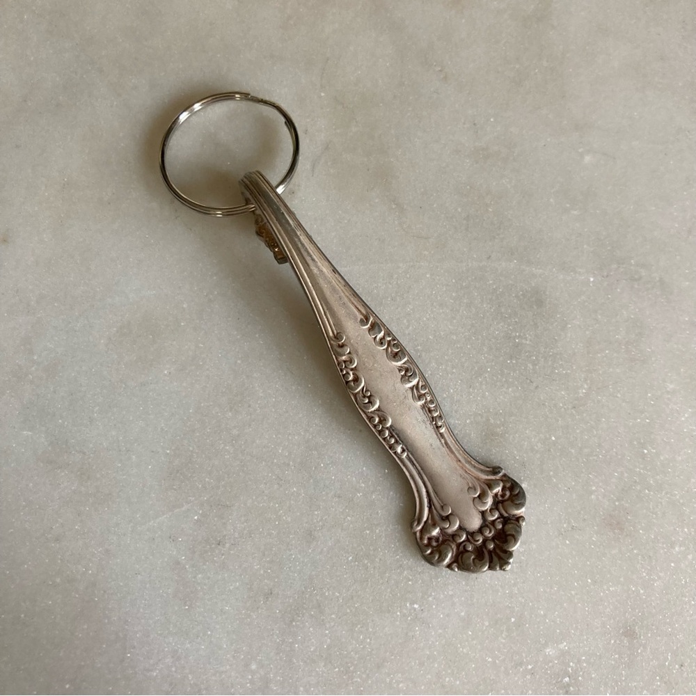 Silver Spoon Key Ring - Picture 3 of 4